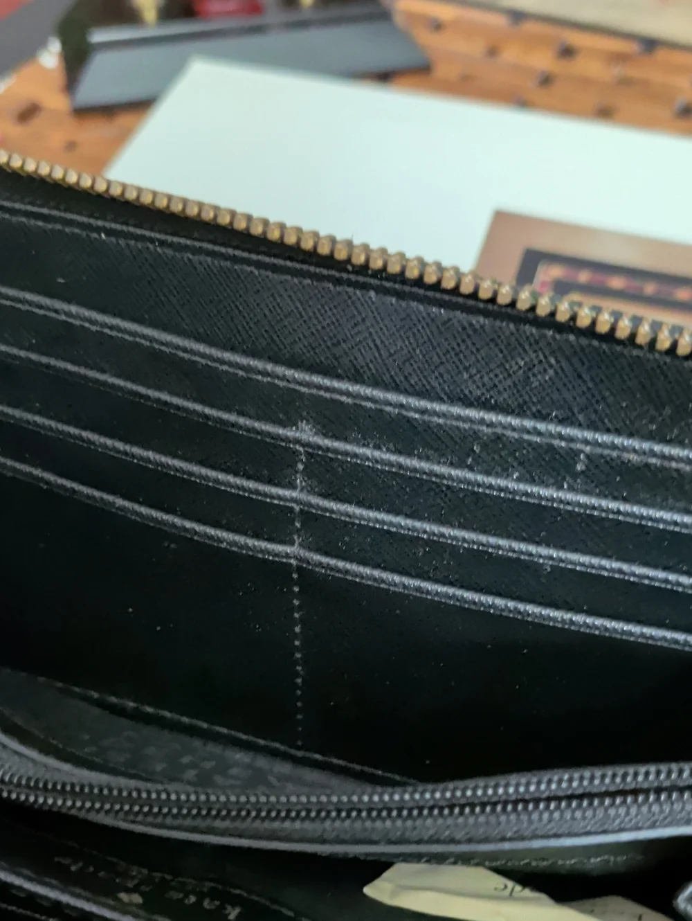 kate spade zip around